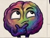 O Io pensativo, a coçar o queixo